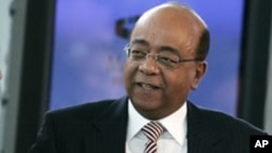 Ông Mo Ibrahim, doanh nhân người Anh gốc Sudan, sáng lập Hội Mo Ibrahim