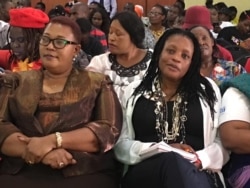Thokozani Khupe and Priscilla Misihairabwi-Mushonga