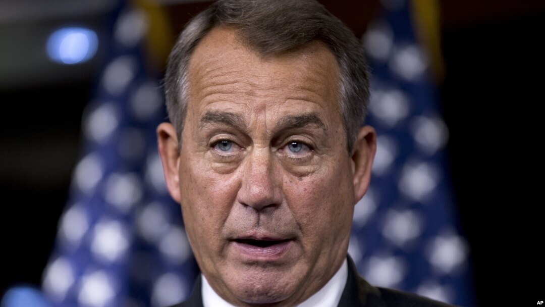John Boehner, líder republicano na Câmara dos Representantes