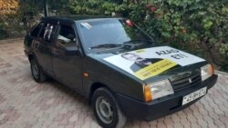 Mingəçevirdə Tofiq Yaqubluya dəstək aksiyası