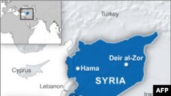 Xe tăng, binh sĩ Syria càn quét thành phố Hama