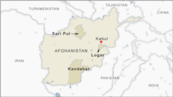 Kabul and Sar-e-Pul, Kandahar and Logar provinces