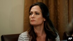 La secretaria de Prensa de la Casa Blanca, Stephanie Grisham, se aleja del cargo y pasa a integrar el personal de la primera dama Melania Trump.