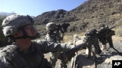 美国军人在阿富汗（资料图片）