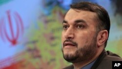 FILE - Iranian Deputy Foreign Minister Hossein Amir Abdollahian.