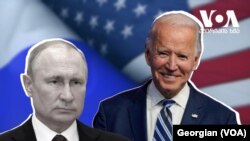 Joe Biden û Vladimir Putin