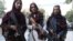 Tentara Taliban berfoto di Kabul, Afghanistan, 1 September 2021. (Foto: WANA/West Asia News Agency via REUTERS)