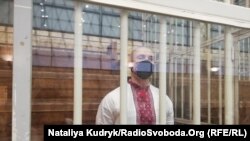 Віталій Марків у залі суду на початку слухання апеляції 1 жовтня 2020 р.