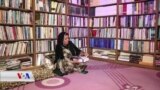 ژنێکی کورد 35 ساڵە کتێب دەخوێنێتەوە