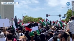 Los Angeles’ta İsrail Protestosu
