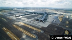 Last month saw the opening of Istanbul airport touted as one of world’s largest, mega projects are seen as a bid to support the ailing construction in Turkey.