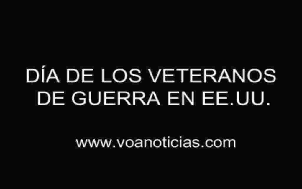 Día de los veteranos de guerra en EE.UU.