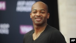 FILE - Brandon Victor Dixon attends the arrivals at VH1's Hip Hop Honors at David Geffen Hall at Lincoln Center .