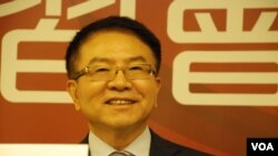 台灣民進黨前立法委員洪奇昌表示，中國的經濟讓利未能改變台灣人恐共、拒共的心態.(美國之音湯惠芸)
