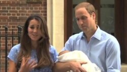 Britain’s William, Kate Introduce Royal Baby to World