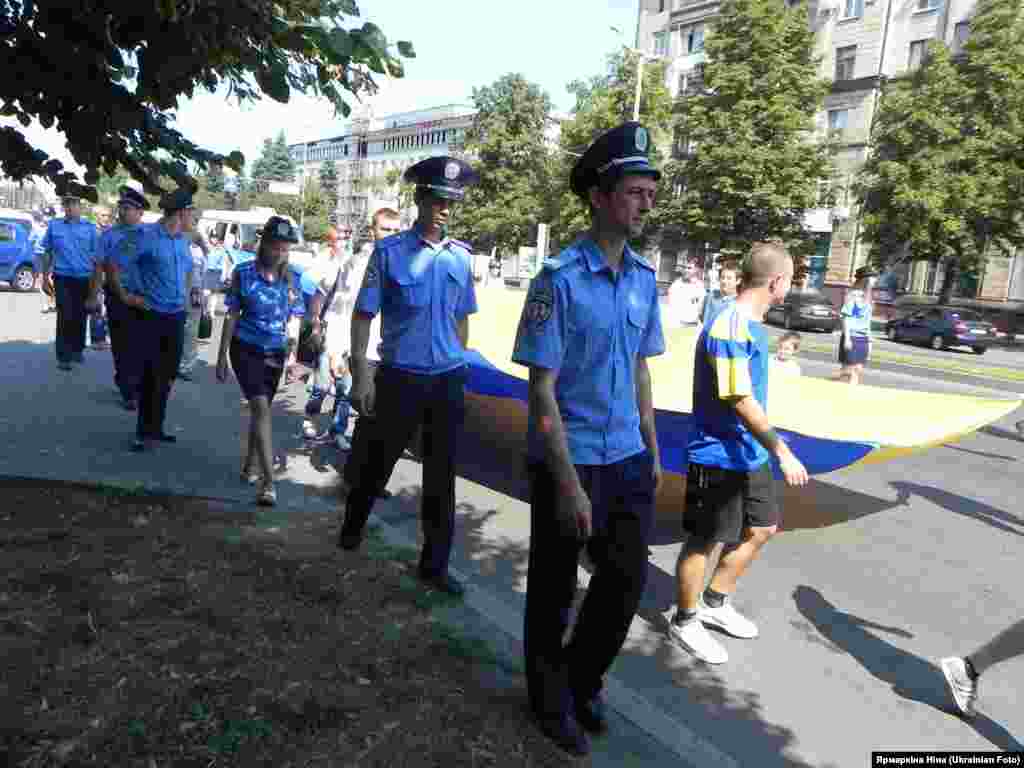 Синьо-жовте Запоріжжя 