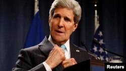 El Secretario de Estado, John Kerry, dijo que el Departamento de Estado busca "compartir la prosperidad de los socios del sector privado en todo el mundo". 