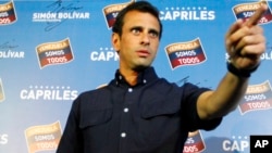 Henrique Capriles aseguró que era absurdo que se le relacione como el autor intelectual de las ocho muertes en las pasadas manifestaciones entre oficialistas y opositores.