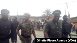 Le préfet Modeste Toboula à Cotonou, au Bénin, le 16 janvier 2017. (VOA/Ginette Fleure Adande)