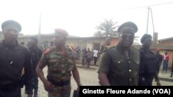 Le préfet Modeste Toboula à Cotonou, au Bénin, le 16 janvier 2017. (VOA/Ginette Fleure Adande)