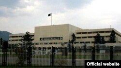 اسلام آباد میں پارلیمان کی عمارت
