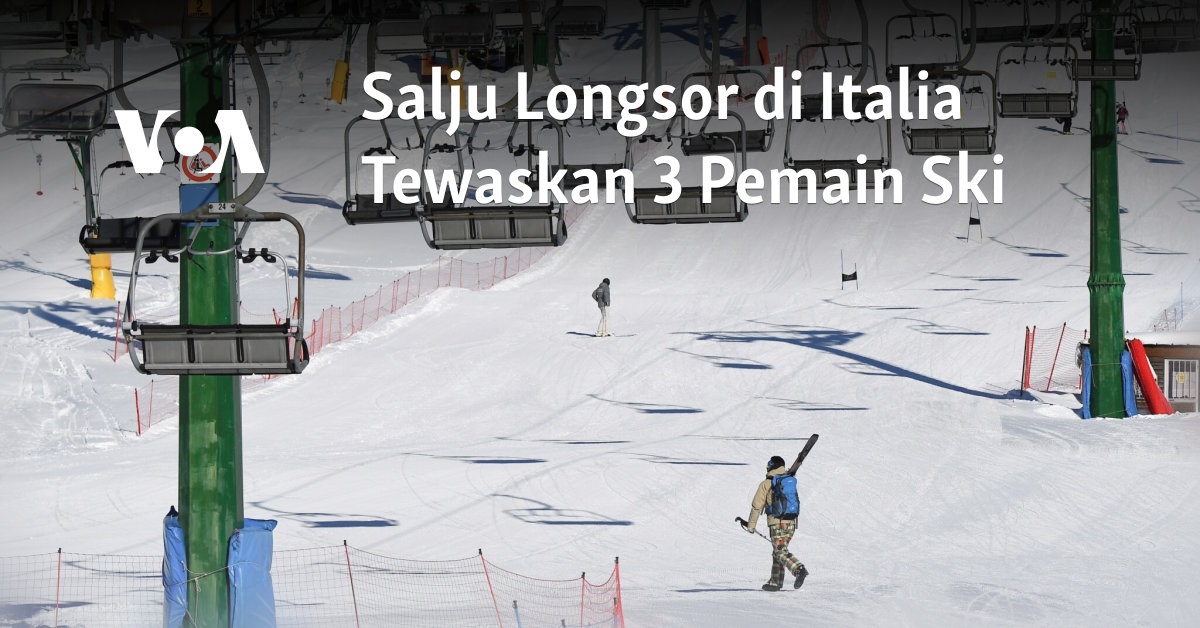 Salju Longsor di Italia Tewaskan 3 Pemain Ski