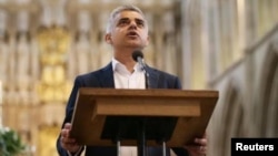 El laborista Sadiq Kahn aseguró que: "seré el alcalde de todos los londinenses".