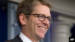 El portavoz de la Casa Blanca, Jay Carney, dijo que aunque los signos económicos son positivos, el Congreso debe continuar respaldando el crecimiento.