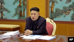 Lãnh tụ Bắc Triều Tiên Kim Jong Un.