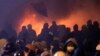 Clashes Erupt at Kyiv Rally