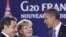 Obama destacó que "tendremos por delante dos días muy ocupados" en el encuentro del G-20.