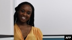 Wanuri Kahiu avant l'ouverture de la 71e édition du Festival de Cannes, dans le sud de la France, le 8 mai 2018.