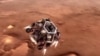 Animación del Perseverance de la NASA aterrizando en Marte. [Captura de pantalla video vía Reuters]