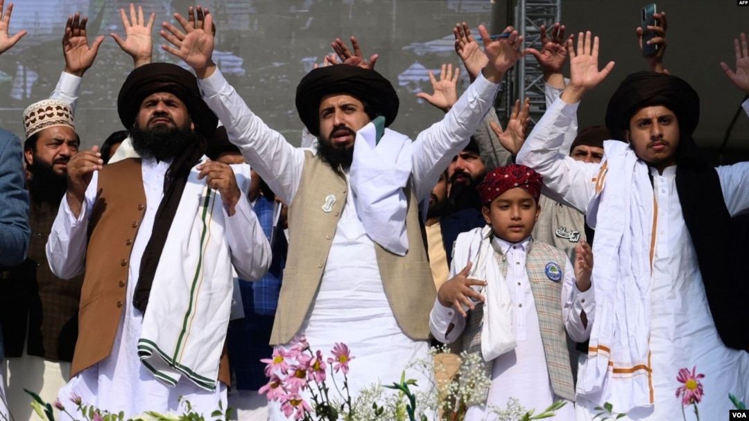 تحریک لبیک پاکستان کے سربراہ سعد رضوی۔ فائل فوٹو