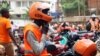 Ugandan Creates COVID Shield for Motorcycles