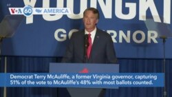 VOA60 America - Virginia Elects Republican Governor