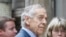 FILE - "60 Minutes" correspondent Morley Safer arrives for Walter Cronkite's funeral at St. Bartholomew's Church on Park Avenue in New York, July 23, 2009. Safer died in May 2016.