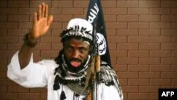 Le leader de Boko Haram, Abubakar Shekau, dans une capture d'écran prise le 2 janvier 2018 d'une vidéo. 