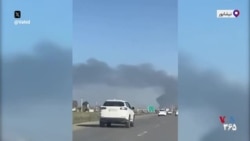 تصاویر منتشر شده در شبکه‌های اجتماعی از حمله به شهرک صنعتی نیشابور - پنج‌شنبه ۶ فروردین