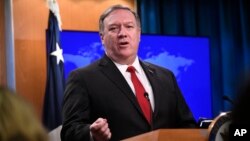 Menteri Luar Negeri Amerika Mike Pompeo
