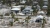 Casas dañadas y destruidas tras el paso del huracán Ian, el 29 de septiembre de 2022, en Fort Myers Beach, Florida, EEUU.