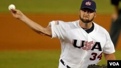 Todd Redmond no logró salvar a Estados Unidos de caer derrotados ante los puertorriqueños.