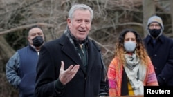 Walikota New York Bill de Blasio 