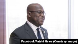 Félix Tshisekedi, président ya RDC na Addis Abeba, Ethiopie, 11 février 2019. (Facebook/Fatshi News)