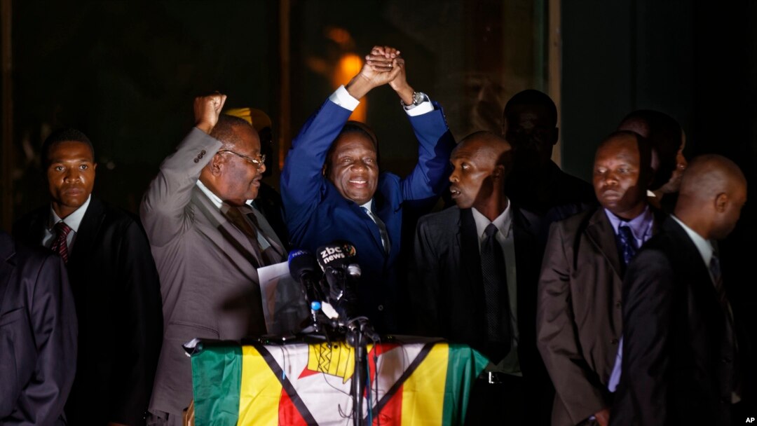 Uwimirije kuramutswa Zimbabwe Emmerson Mnangagwa