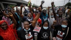 Nigeria Police Protest