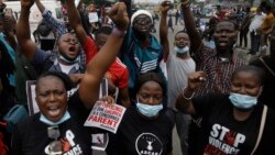 Nigeria Police Protest