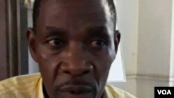 Umkhokheli webandla lePeople's Democratic Union, uMnu. Christopher Sibindi.