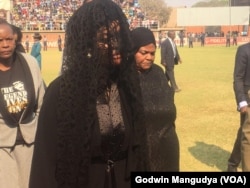 Zimbabwe Former First Lady at Rufaro Stadium