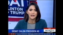 Laporan Langsung VOA untuk MetroTV: Pasca Debat Presidensial AS Pertama